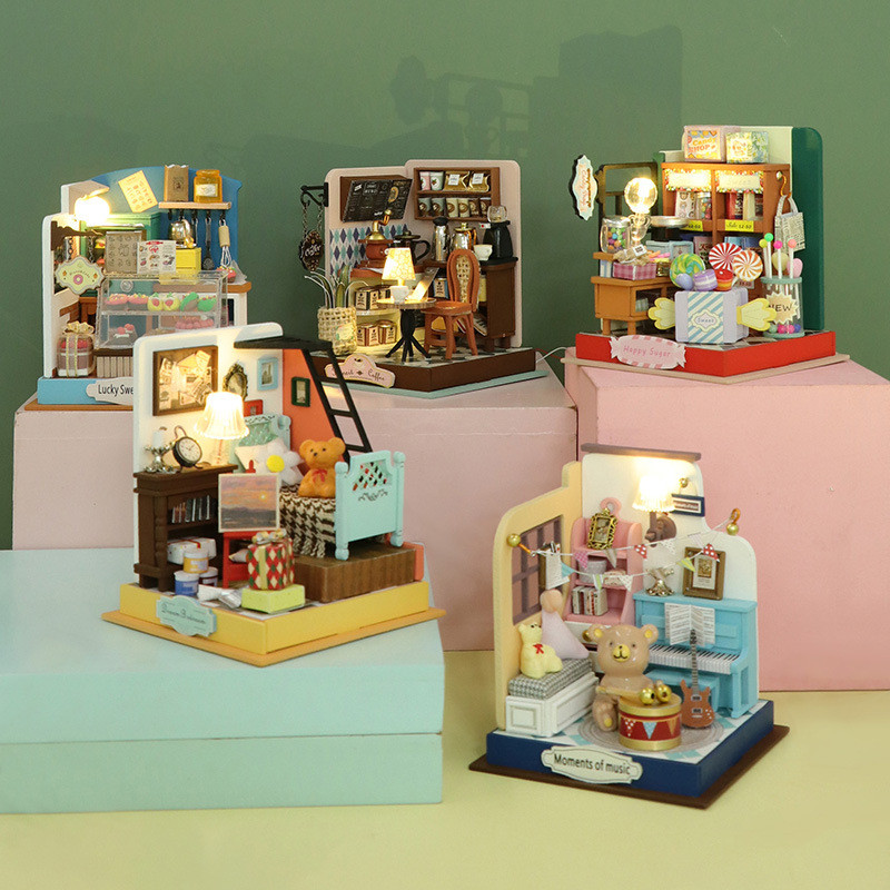 Mini House DIY Kit mini DIY-Building-Villa-House-mini