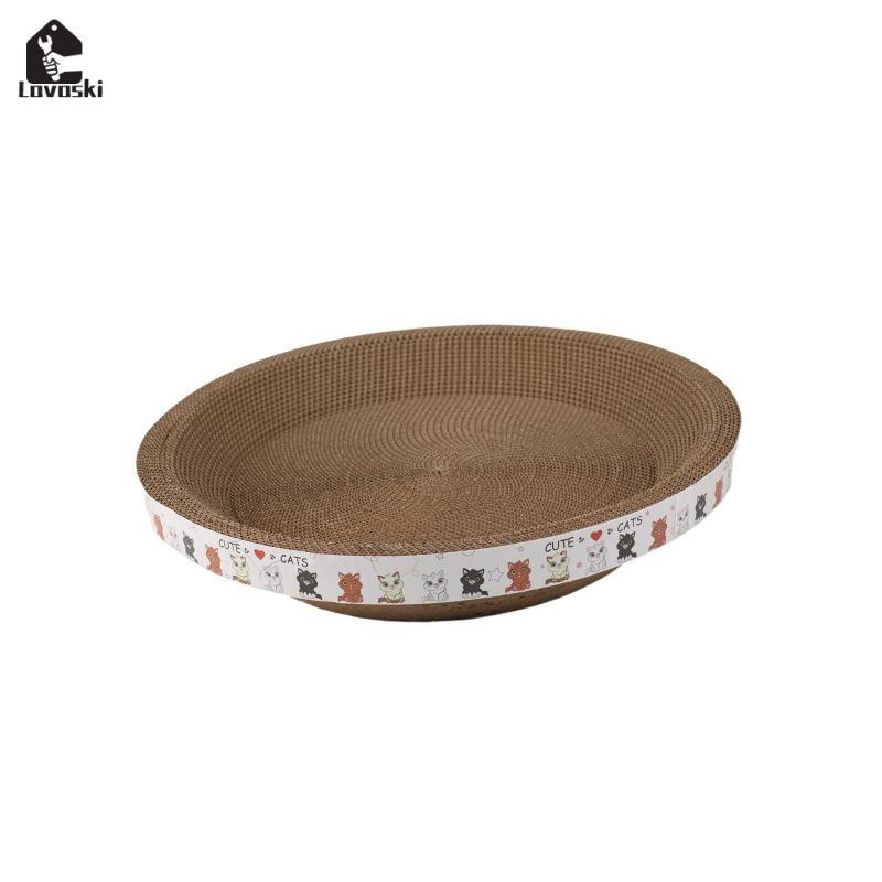 Cat Scratcher Bed Scratch Pad Nest Lounge Bảng cào 2 trong 1 để tập thể dục