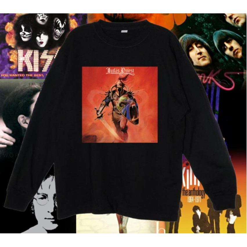 100% Cotton Judas Pastor Pastor Hero Banner Áo thun dài tay