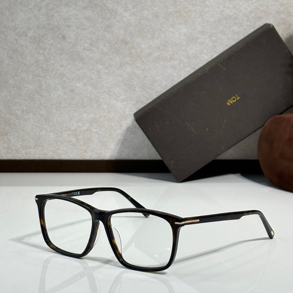 TF New Business Acetate Glasses Frame Retro Square Black Frame Glasses Frame Versatile5959