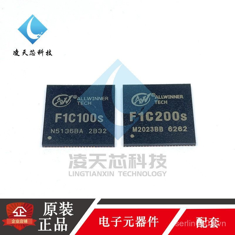 F1C100S F1C200S T113-S3 V3s V3LP Master Chip ARM9 Quanzhi Thương Hiệu Mới Ban Đầu XRC5