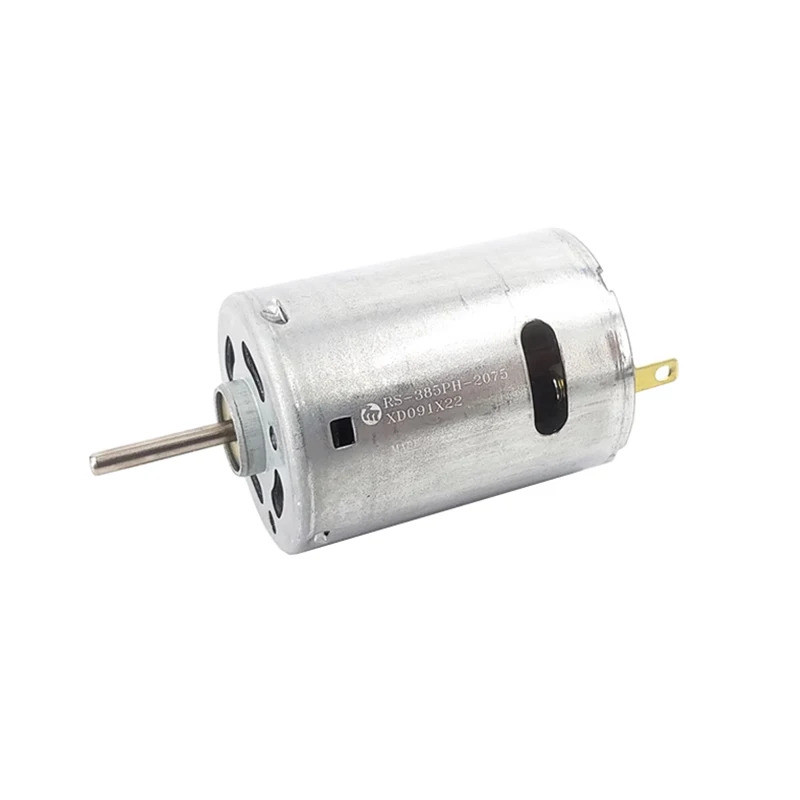 Mabuchi RS-385PH-2075 Mini 385 Motor DC 6V-12V 11800RPM Bàn chải Carbon tốc độ cao Micro 27.5mm Động