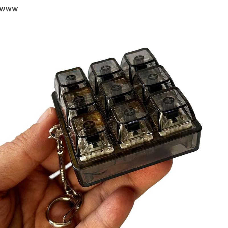 4/9 phím Bàn phím cơ khí trục Tester Led Bàn Phím Key đồ chơi