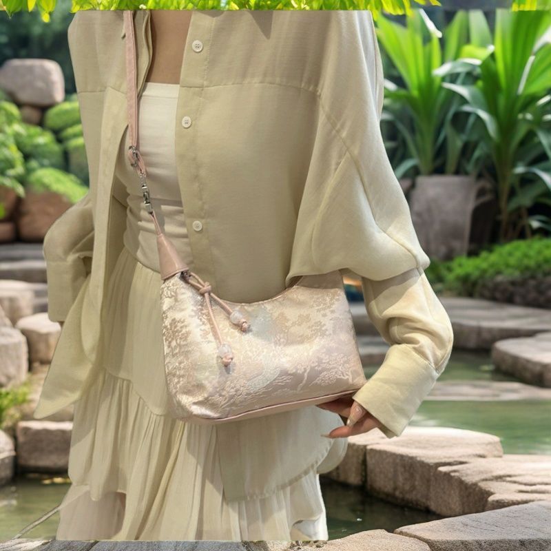 Mới Phong Cách Trung Quốc Túi Xách Mới Phong Cách Trung Hoa Túi Nữ Cao Cấp Phù Hợp Với Nữ Túi Đeo Ta