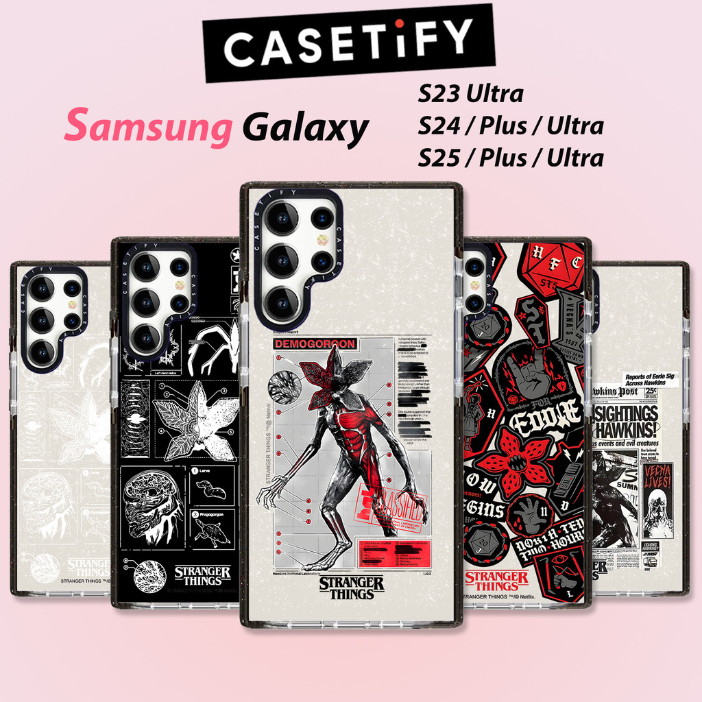 Ốp lưng Stranger Things casetify samsung Vỏ điện thoại cho Samsung Galaxy S26Ultra S25Ultra S24Ultra