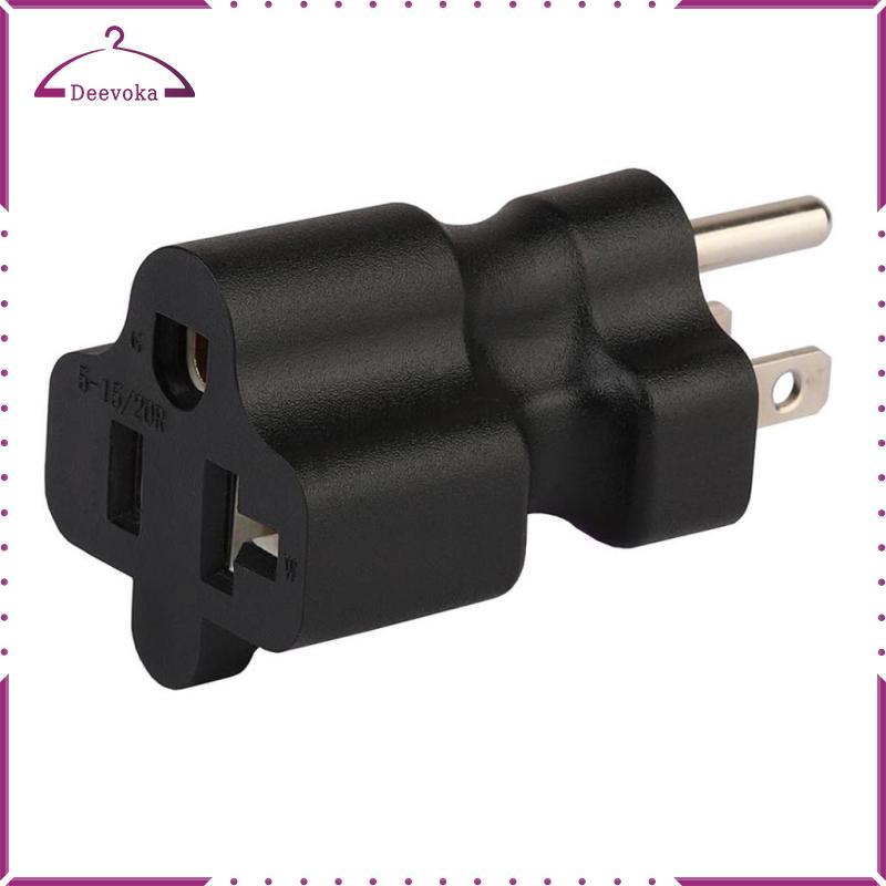 Bộ chuyển đổi đầu nối 15A sang 20A Nema 5-15P sang 5-15R / 5-20R 20A Bộ nguồn lược