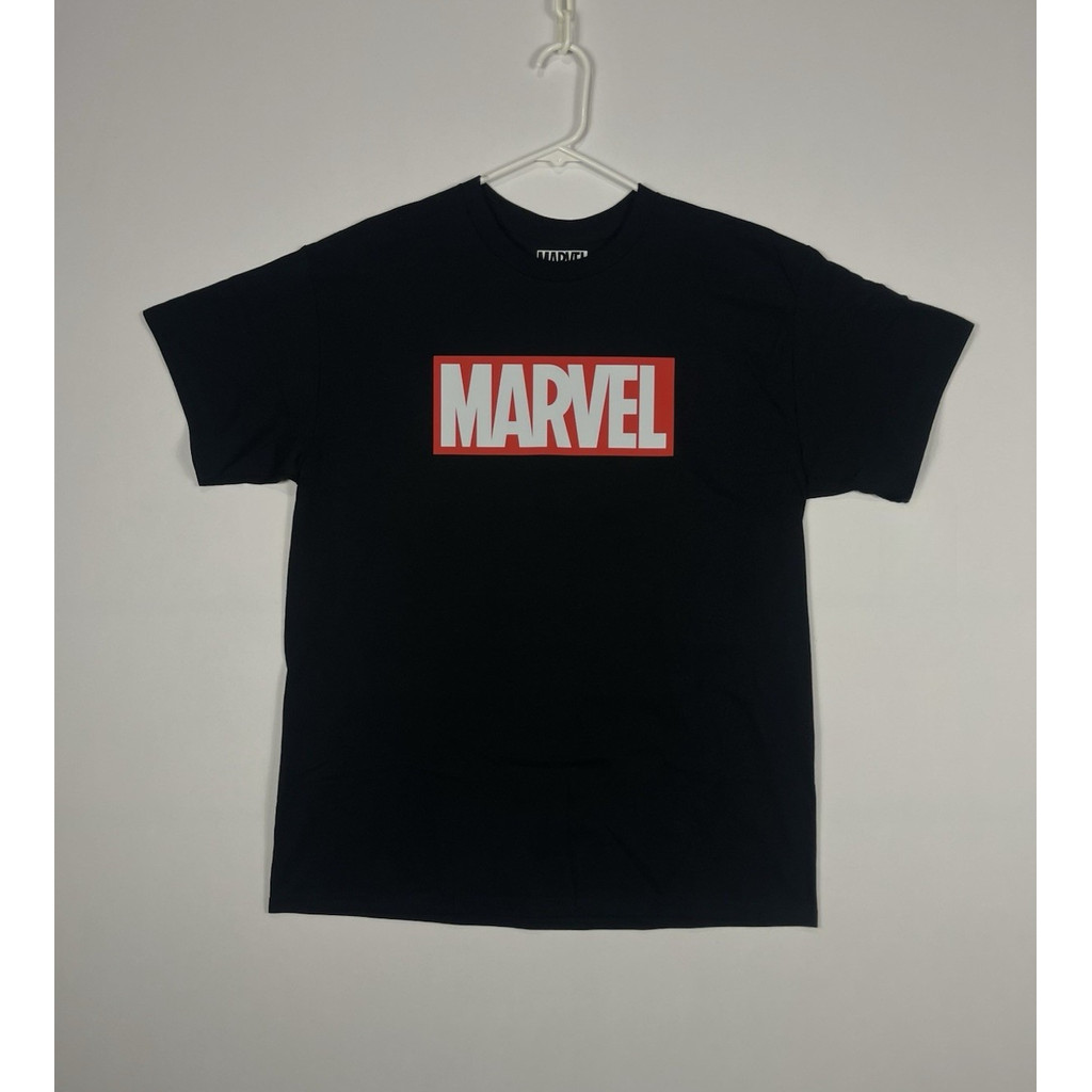Áo thun Logo cổ điển 100% Cotton Marvel Comics