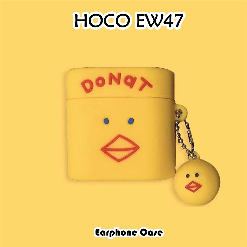 [Sẵn sàng] Dành cho vỏ HOCO EW47 Vỏ tai nghe silicon mềm Vỏ hoạt hình mát mẻ