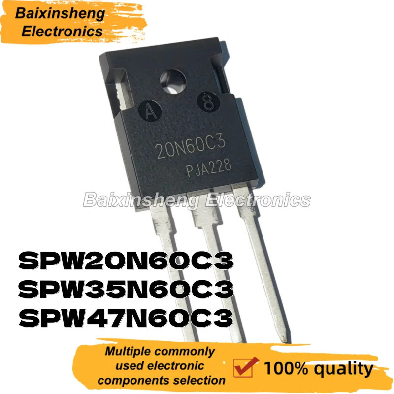 5 CÁI SPW35N60C3 35N60C3 SPW47N60C3 47N60C3 SPW20N60C3 20N60C3 TO-247 Bóng bán dẫn hiệu ứng trường