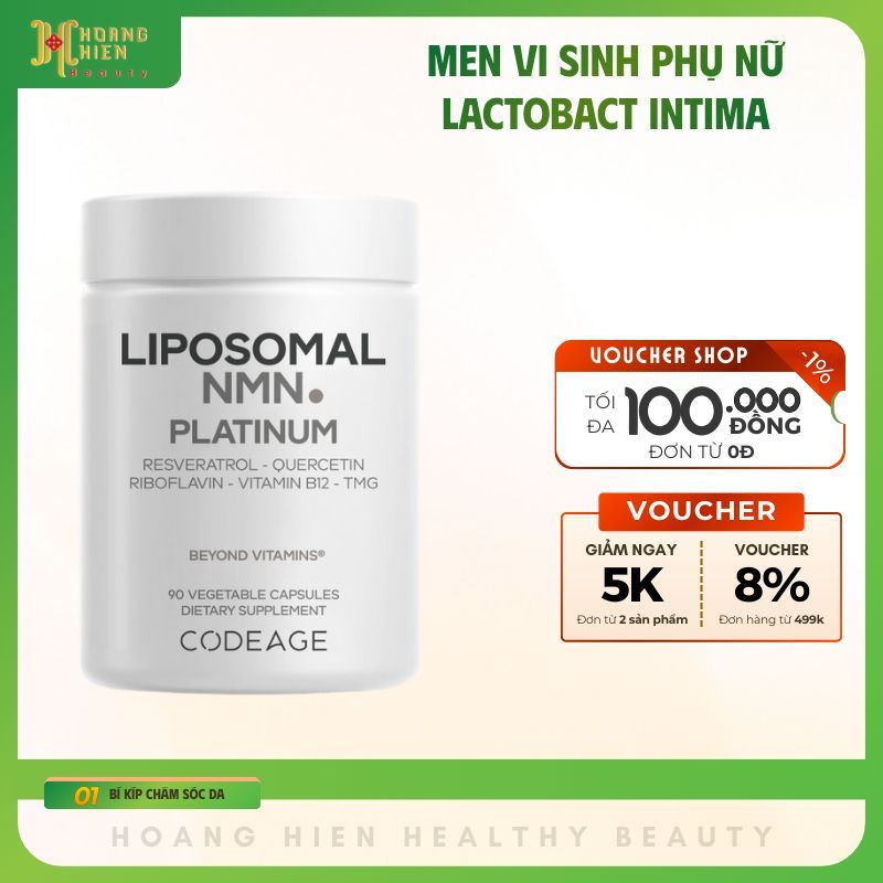 Viên Uống NMN Codeage Liposomal Nmn 90 Viên