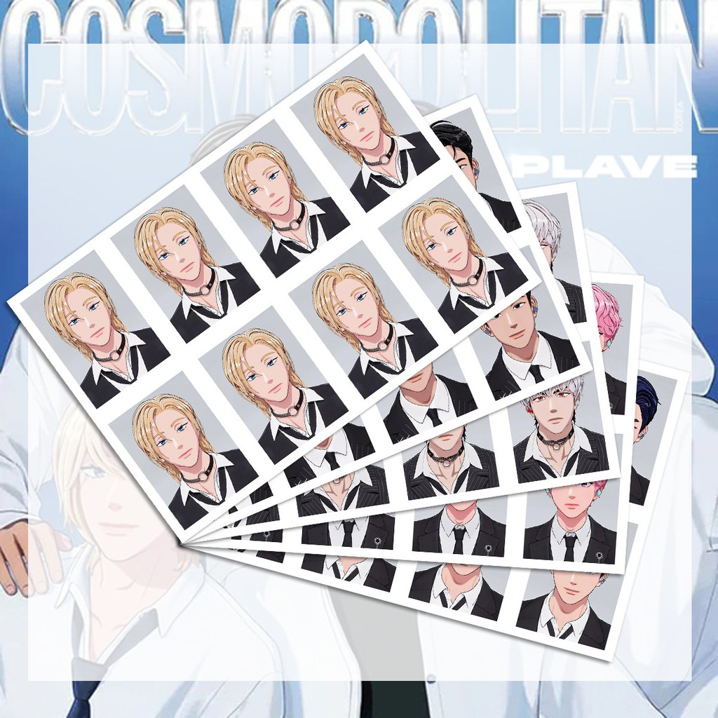 Kpop Idol PLAVE COSMO Magazine ID Photo COSMOPOLITAN Hộ chiếu Ảnh