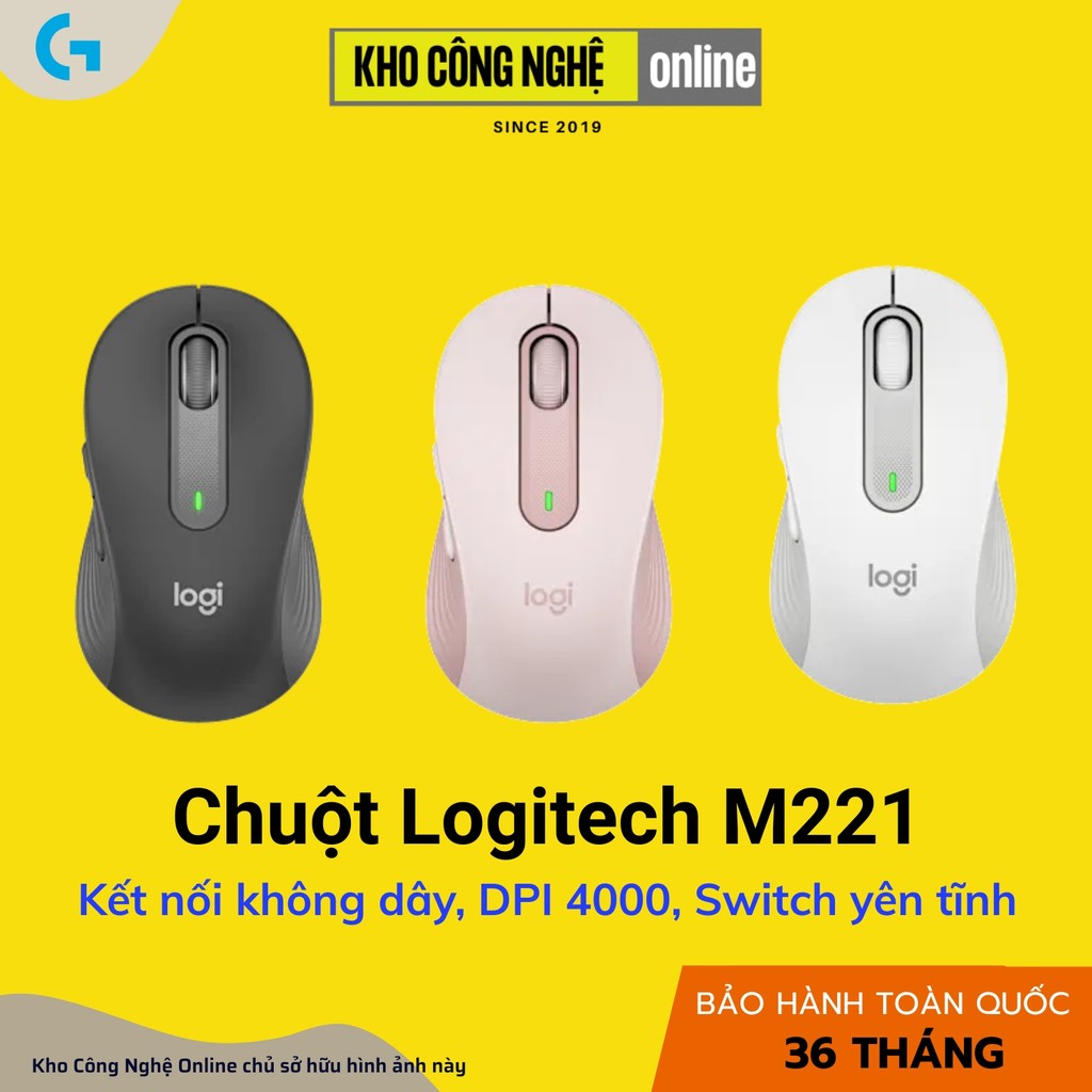 Chuột Không Dây Logitech M650 (Hàng Chính Hãng)