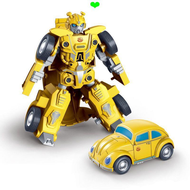 Quà Tặng Transformers Robot Đồ Chơi Hướng Dẫn Sử Dụng Trẻ Em Beetle Đồ Chơi Transformers Xe Cổ Điển 