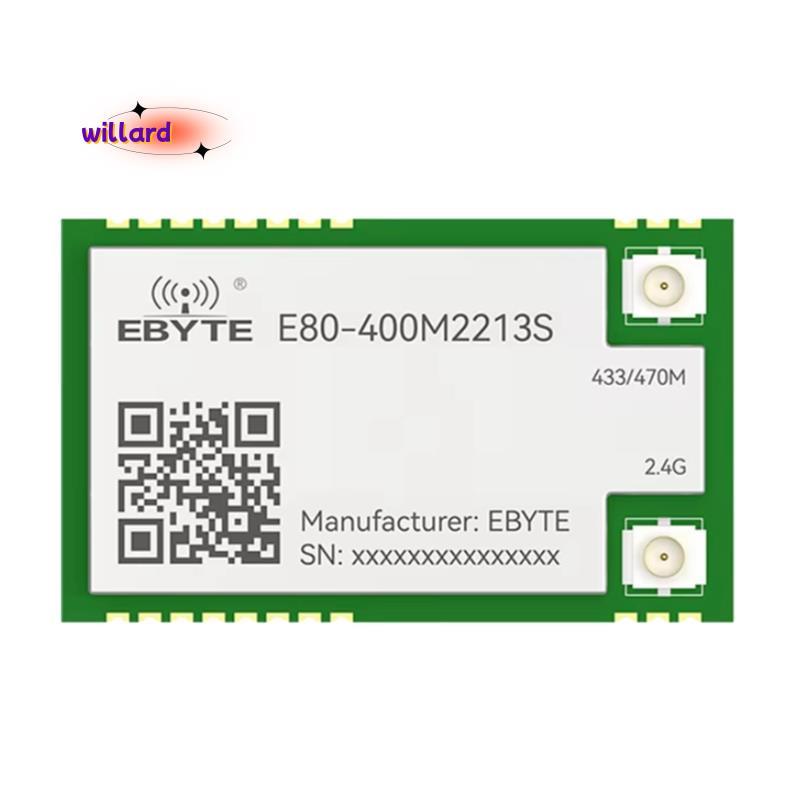 Mô-đun SMD SPI LR1121 LoRa Băng tần kép 433 MHz 2.4GHz TCXO E80-400M2213S Mô-đun