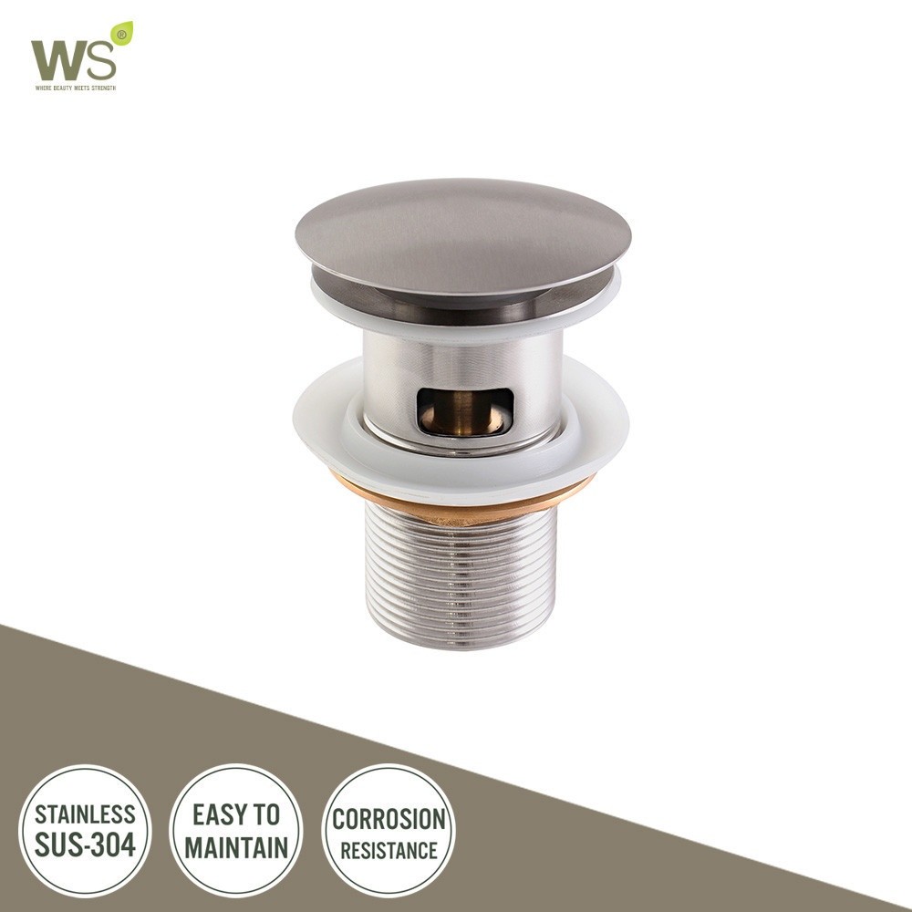 Chậu rửa bằng thép không gỉ Loại bật lên CWT-019 * * * Chất lượng
