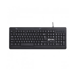 Bàn phím EDRA EK501 Black Chính hãng (Phím văn phòng, 104 Keys)
