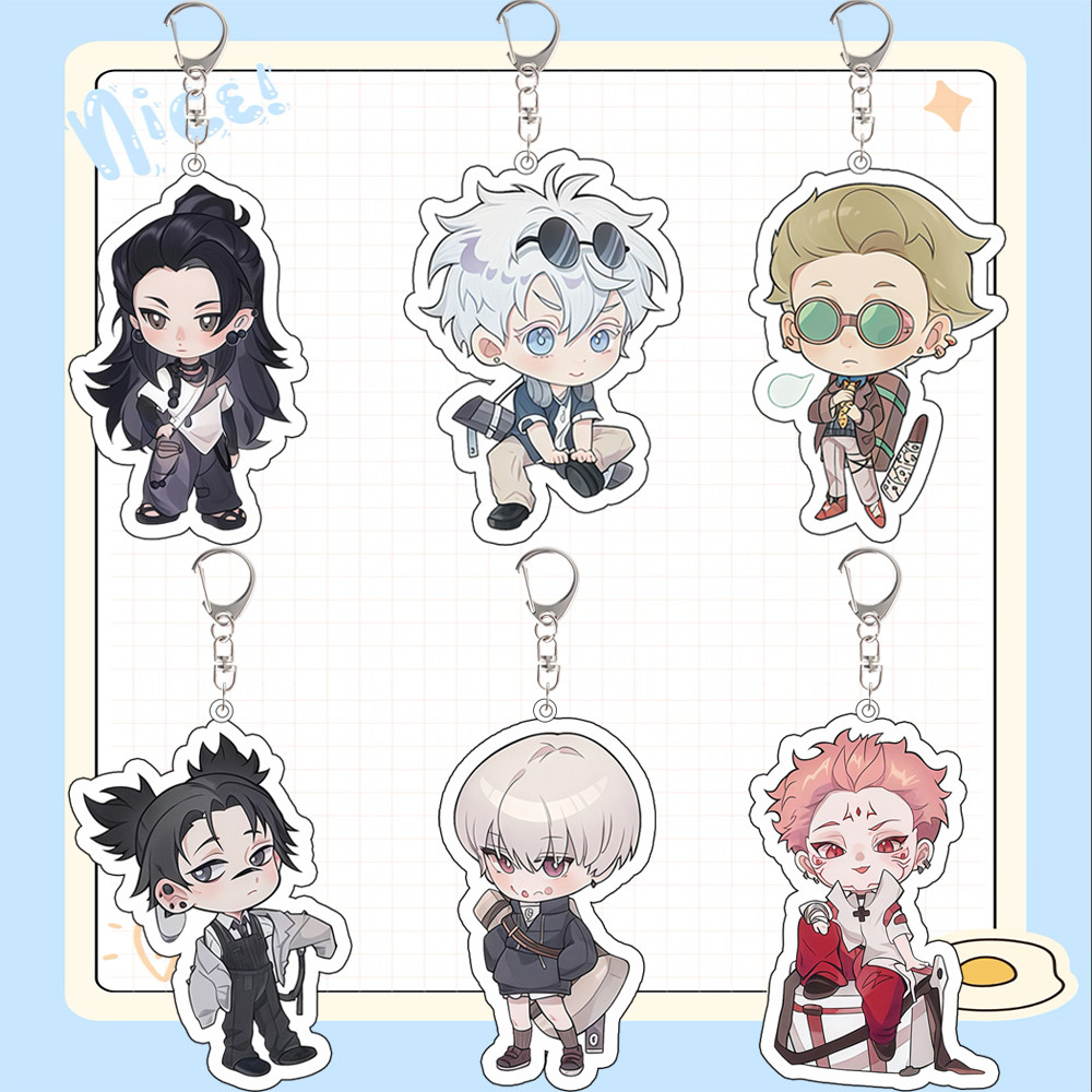 For Jujutsu Kaisen Geto Suguru Gojo Satoru Choso Sukuna Ryomen Inumaki Toge Nanami Kento Acrylic Key