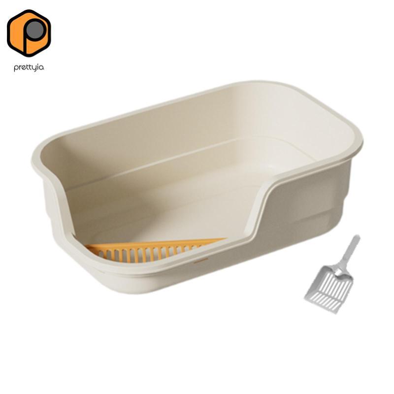 Hộp đựng mèo di động Kitty Litter Pan Open Air Kitty Litter Pan Open