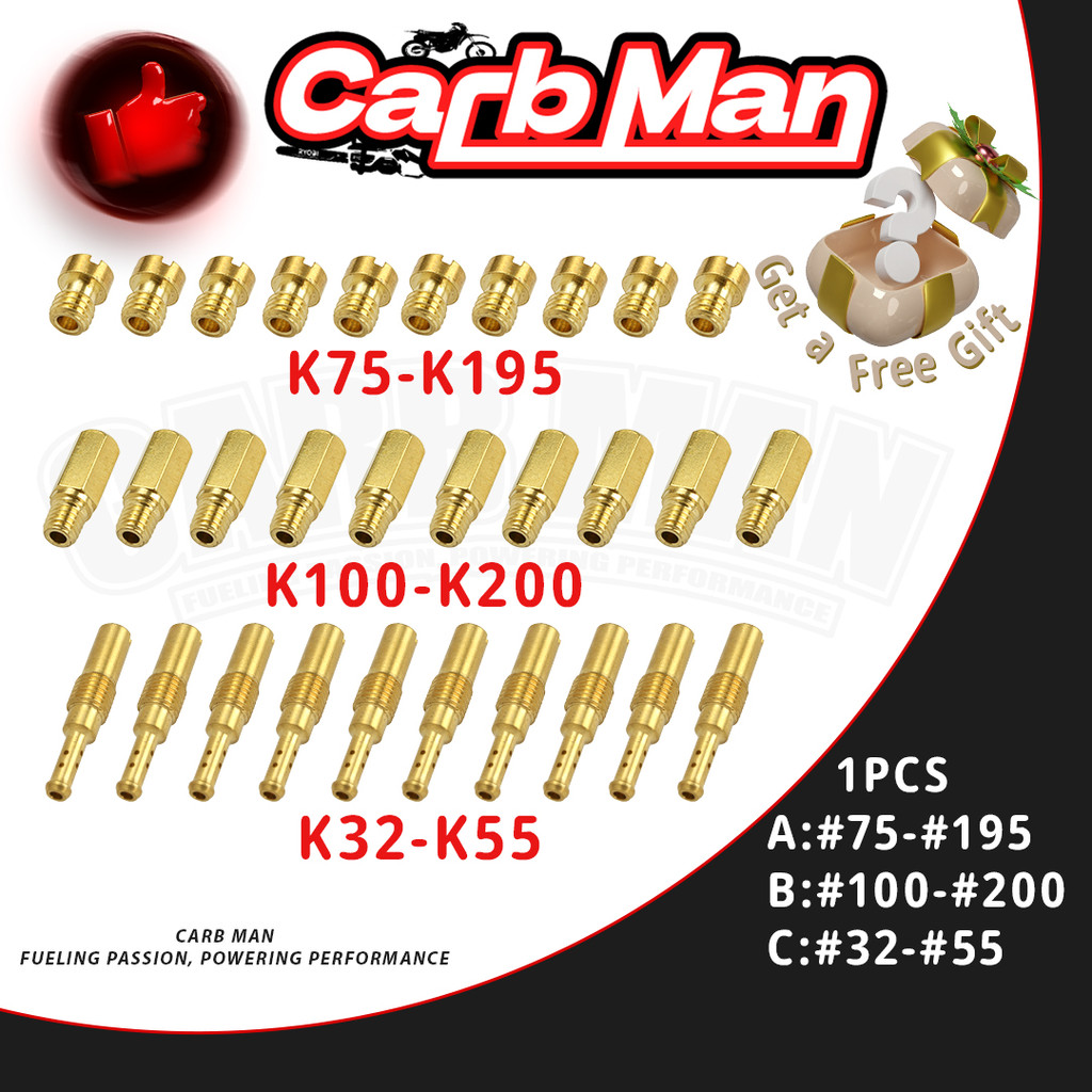 (BÁN LẺ) BỘ CHẾ HÒA KHÍ GICLO CHÍNH PHỤ GA DẸP/NẮP CHAOS  Béc chính Ga Dẹp béc/giclo CHÍNH cho bình 