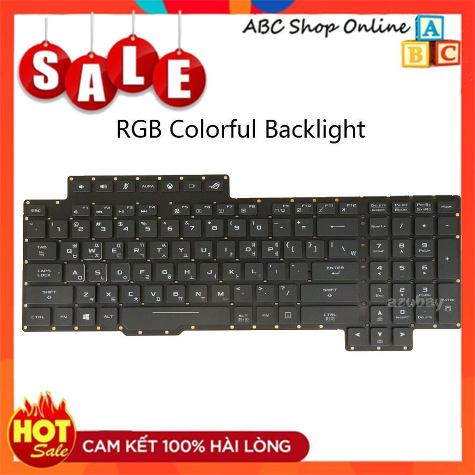 Bàn Phím Laptop Asus G703 G703GI G703GS G703VI G703G G703V G703G G703GL S G703GGX