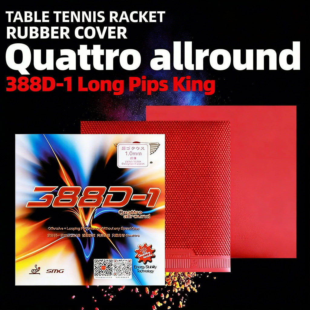 Daweih 388D-1 - Rubber Sheet Cho Bóng Bàn Phù Hợp cho Tấn Công, Chất Lượng Thật