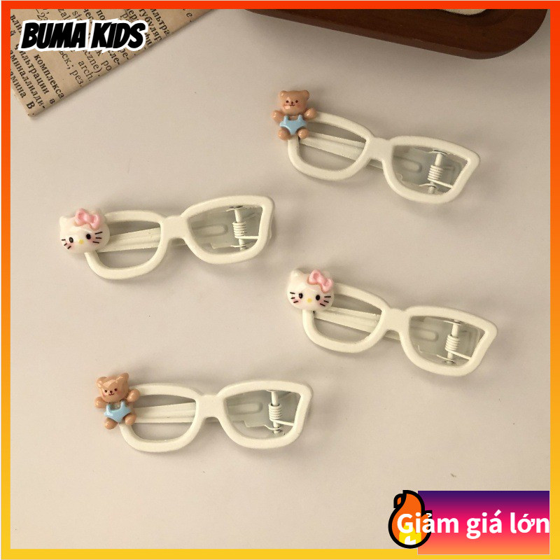 BUMA KIDS🔥Phim hoạt hình mèo con với kính và kẹp tóc đáng yêu