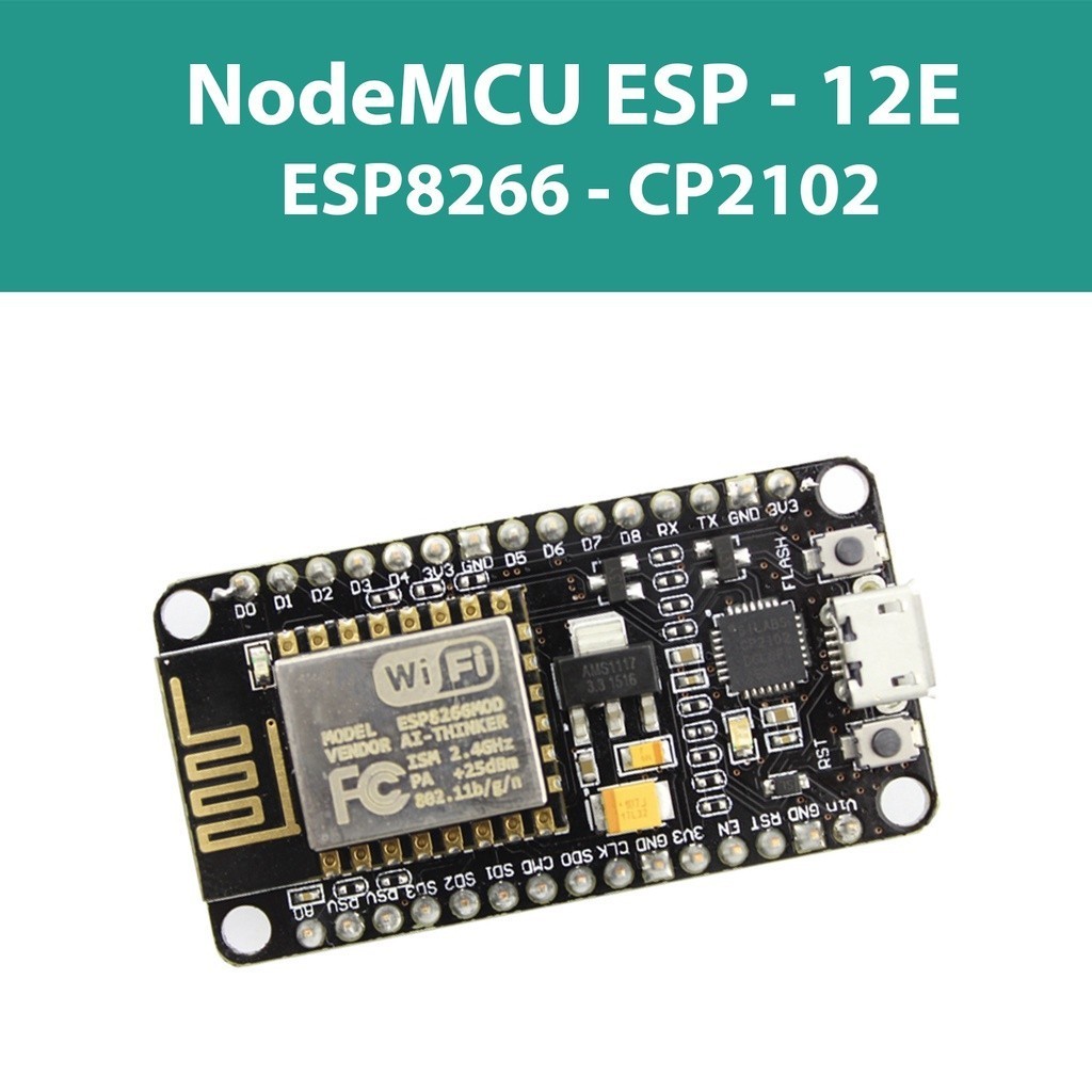 034 Kit RF Thu Phát Wifi ESP8266 NodeMCU Lua – ESP8266 ESP-12E ( IC nạρ CP2102)