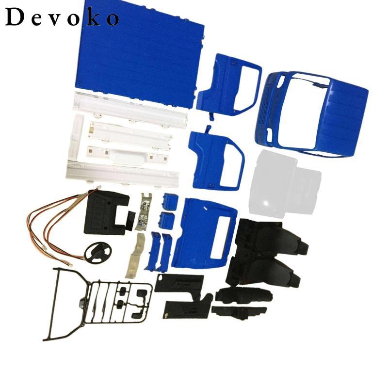 RC Thân Vỏ Điều Khiển Từ Xa Thân Xe DIY RC Xe Tải Vỏ Cho WPL D12 WL01