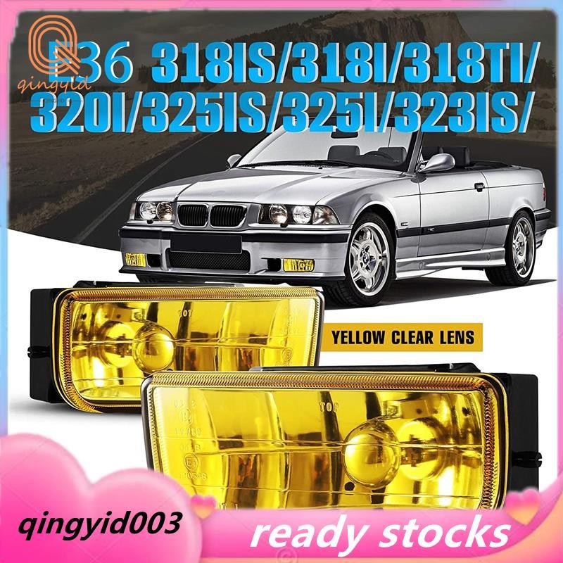 Đèn Sương Mù E36 Cho M3 (E36) 3 Series 1992-1999 Lắp Ráp Thay Thế Đèn Sương Mù 1 Cặp (Ống Kính Vàng)