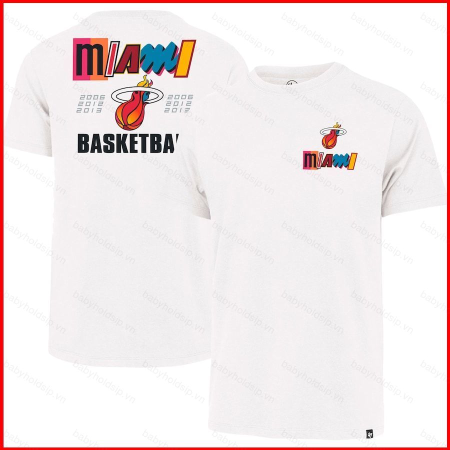BS1 2023 Miami Heat City Edition Jersey Huấn Luyện Áo Thun Người Hâm Mộ Tay Ngắn Bóng Rổ Thể Thao Te