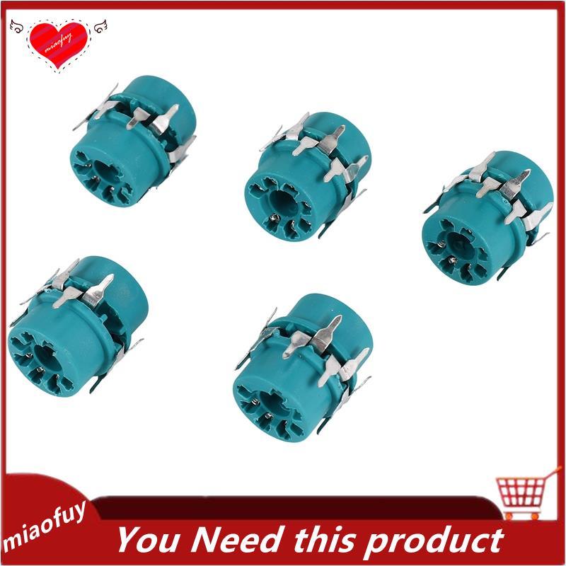 Đế van ổ cắm ống chân không bằng nhựa 7Pin cho B & W 6J1 6Z4 6X4 12AE6 6AT6 6BK6 12AV6 6AQ6 6J5 Hifi