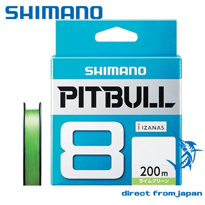 SHIMANO Pitbull PE Line 8-Strand 200m Lime Green