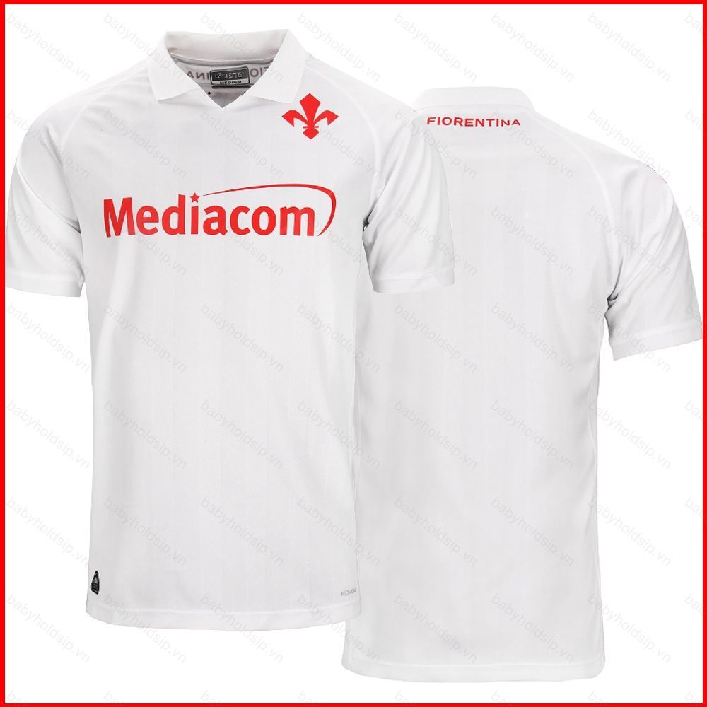 Áo Thun Bóng Đá ACF Fiorentina 2024-2025 Away Kit - Dành Cho Trẻ Em & Người Lớn, Size Đa Dạng
