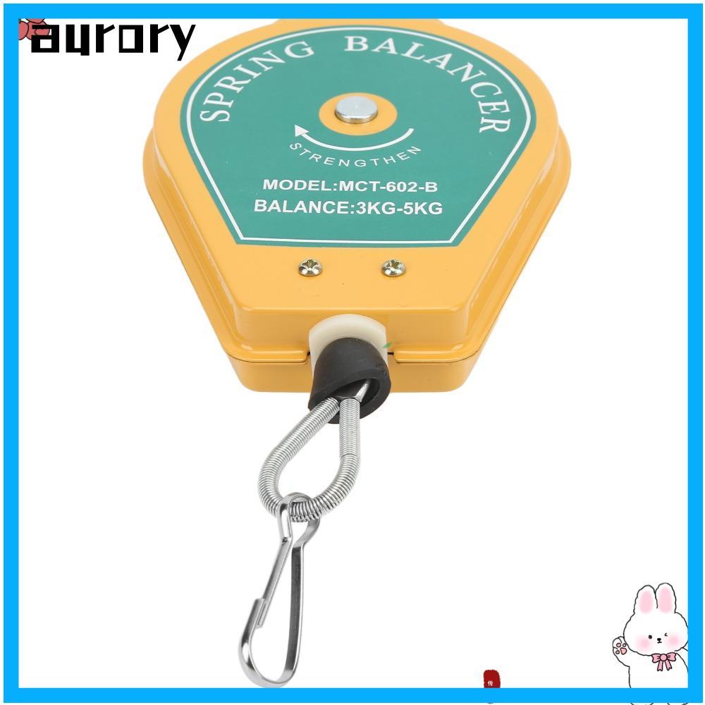 Bộ cân bằng lò xo AURORY, Giá đỡ dụng cụ 6,6lbs-11lbs có thể thu vào, Vòng bi dài co giãn với phụ ki