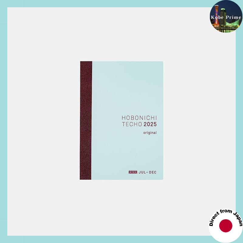 Hobonichi Techo 2025 Original avec [A6/1 day per page (for the second half only)/July/Monday start]