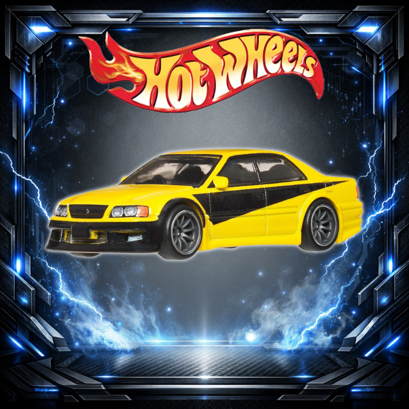 [Direct from Japan] MATTEL Hot Wheels Fast & Furious Toyota Chaser JZX100 Yellow