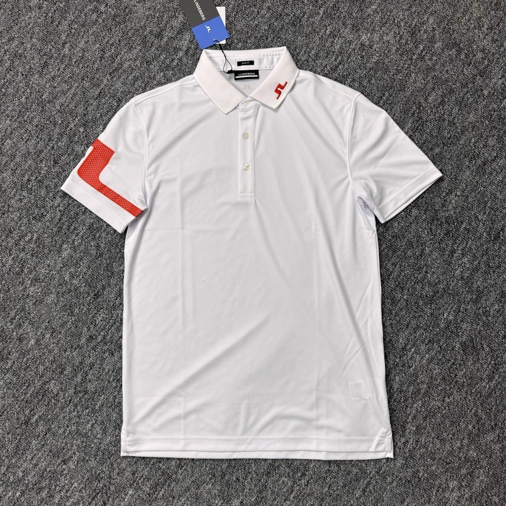 Mẫu mới Golf Polo Shirt JLINDEBERG co giãn, áo thể thao