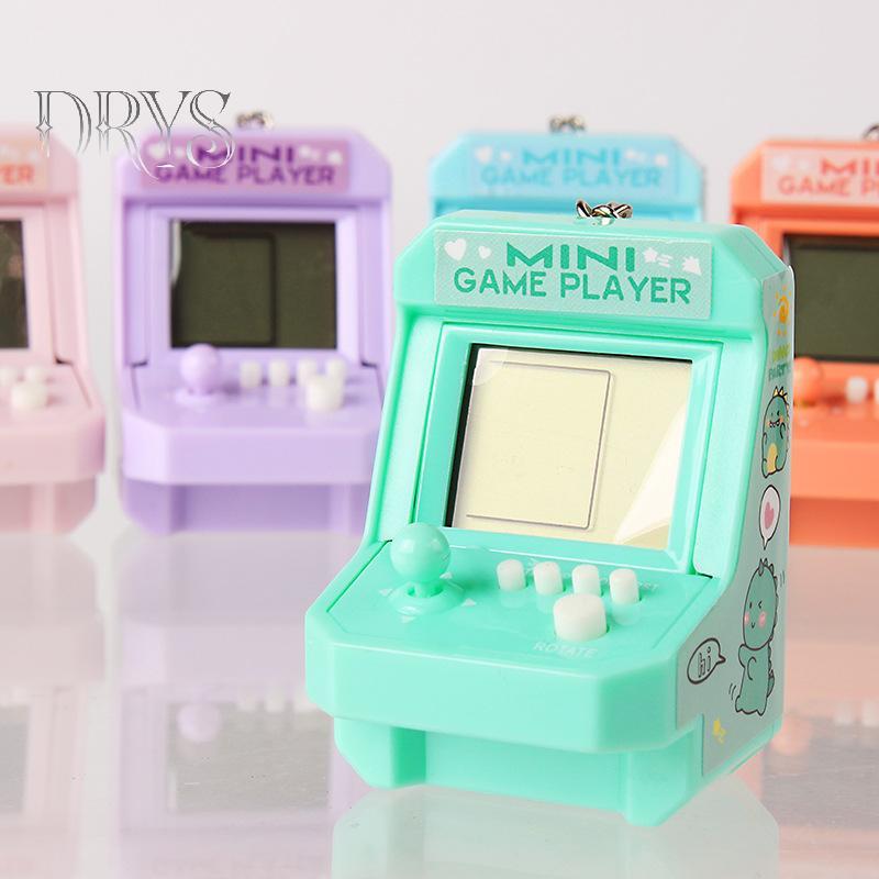 (TFT) Máy Chơi Game Mini Di Động Có Móc Khóa Trẻ Em Câu Đố Cầm Tay Retro Arcade MỚI