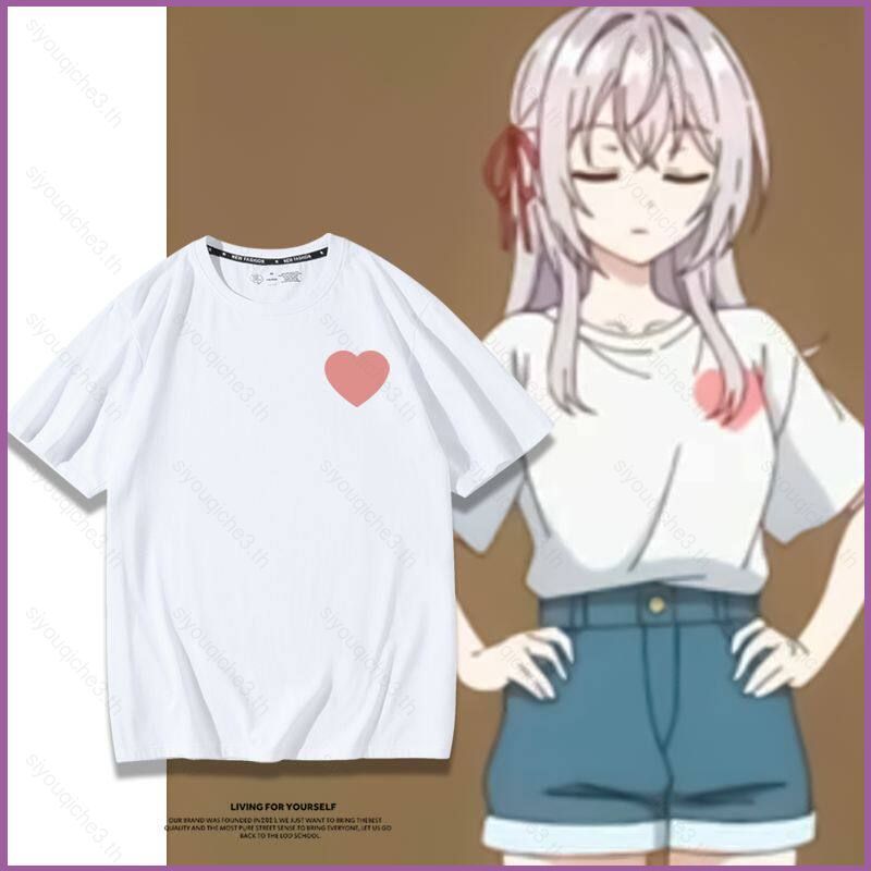 SY3 Alya cosplay - Áo thun tay ngắn anime 3D