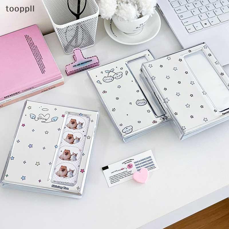 Tooppll] Album ảnh hoạt hình 4 lưới cho 40 2x6 "Dải & 20 ảnh 4x6" mới
