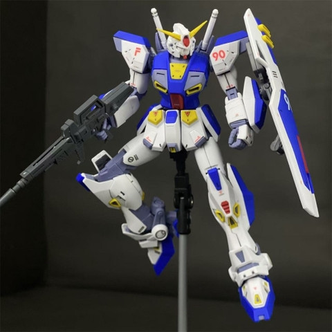 Mô Hình Lắp Ráp MG F90 Fighter (tặng kèm base, decal nước và tua vít )Promax