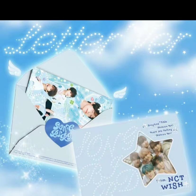 NCT WISH - [SONGBIRD] Album đơn thứ hai (Phiên bản phong bì) [SEALED]