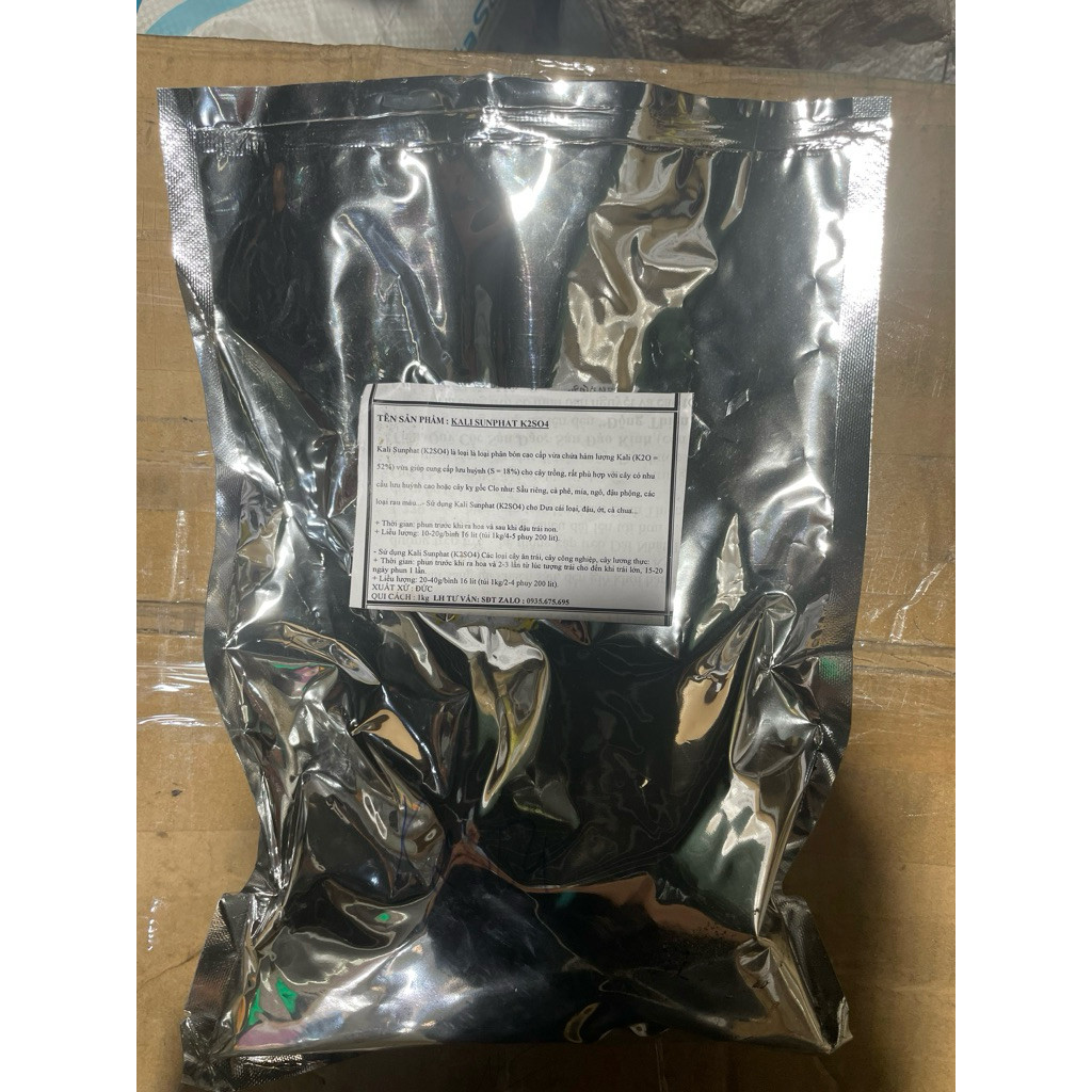 Sỉ&lẻ 1kg Kali trắng - Kali sunfat taiwan-k2so4