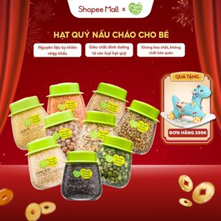 Tổng hợp hạt ăn dặm hữu cơ Mămmy loại 1 cho bé hạt đậu lăng, đậu gà, diêm mạch, kiều mạch, kê nếp, yến mạch...