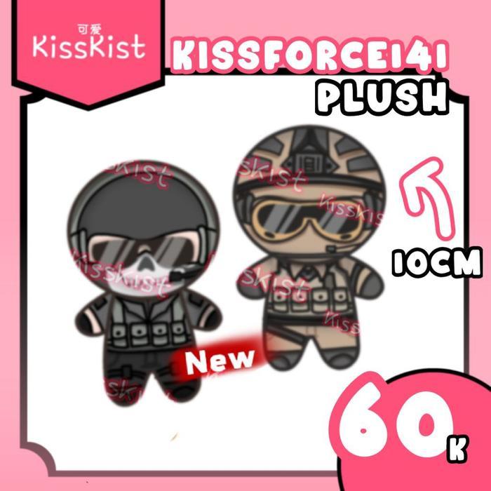 [READY STOCK] KissForce141 Plush 10cm Call of Duty Modern Warfare | Simon Ghost Riley Soap Mactavish
