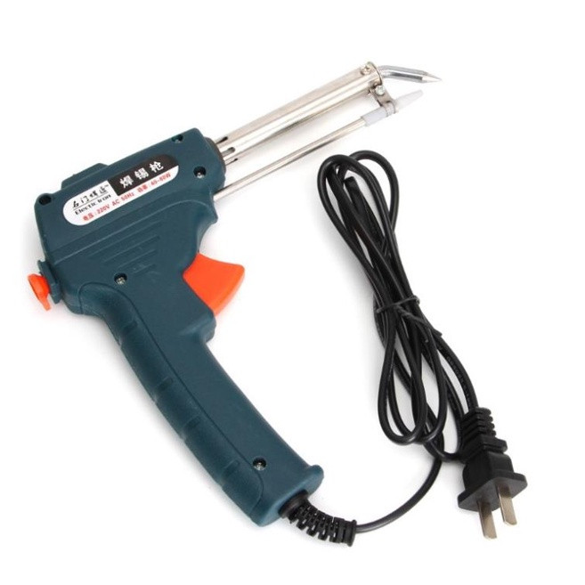 Máy Hàn Xung Kết Hợp Hàn Lẫn Chì Hàn- Mỏ Hàn Thiếc Dạng Súng Tự Đẩy 150W