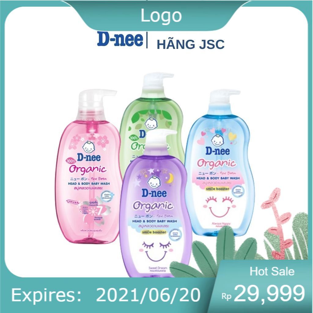 Sữa tắm gội toàn thân Dnee cho bé 200ml/380ml/800ml- Sữa tắm thái an toàn cho bé.. ...