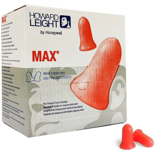 Nút tai chống ồn Honeywell MAX-1 chất liệu foam polyrethane mềm, chống ồn đạt chỉ số NRR 33dB
