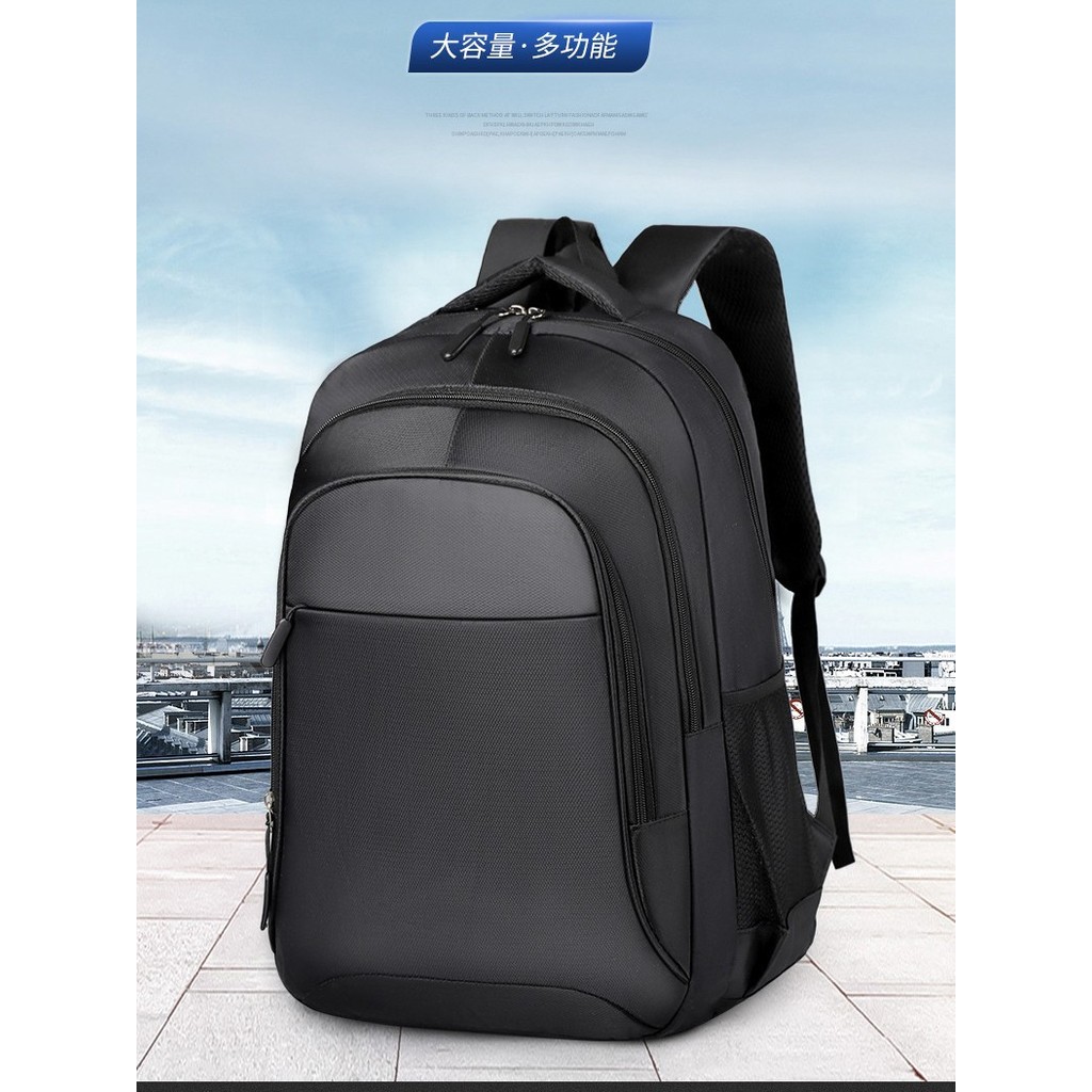 Ba lô xuyên biên giới dành cho nam đa chức năng dung lượng lớn dành cho doanh nhân Ba lô thông thường Túi đựng máy tính xách tay logo có thể in được