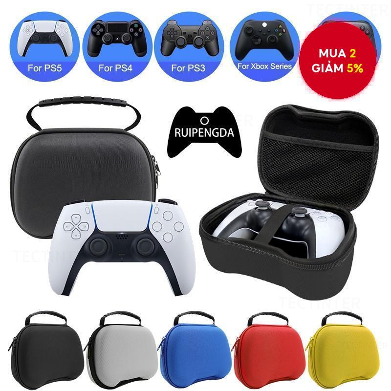 Hộp đựng gamepad EVA cứng di động cho Xbox, Switch, PS5, PS4, tiện lợi khi du lịch.